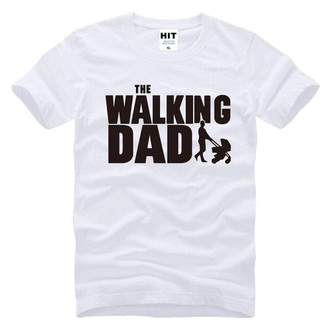 Men's T Shirt - The Walking Dad - Fathers Day