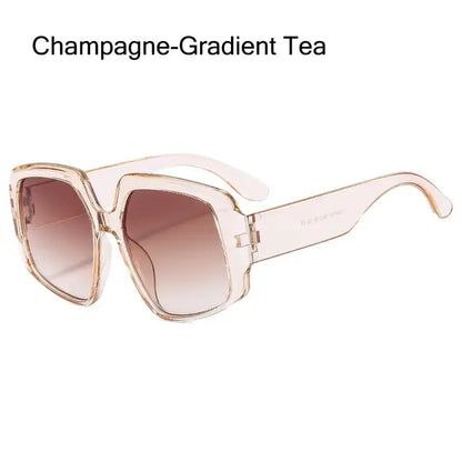 Ladies Oversized Square Sunglasses - various colours