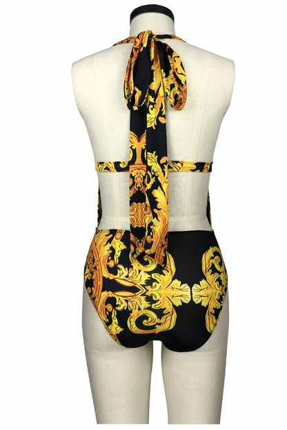 Swimsuit One Piece and Matching Cover Up