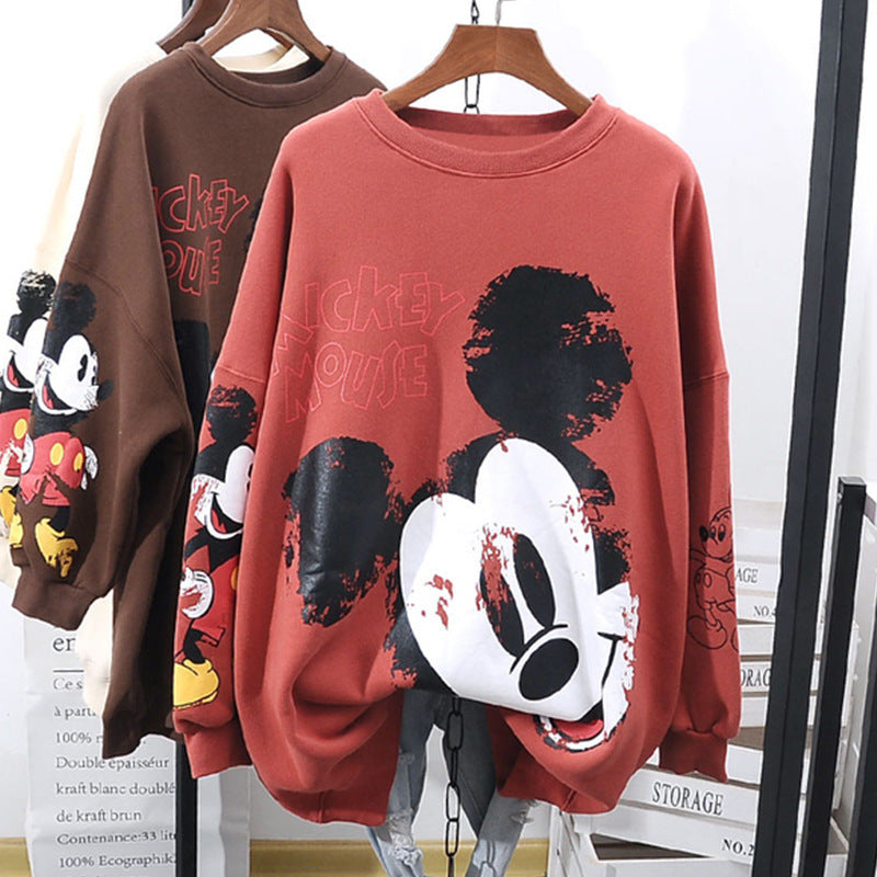 Women's Sweatshirt - Micky Print