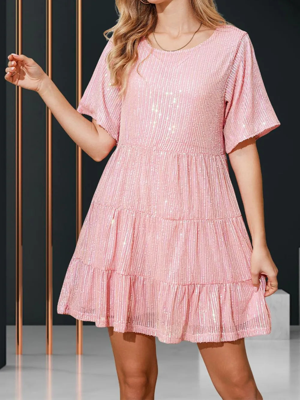 Women's Sequin Mini Dress