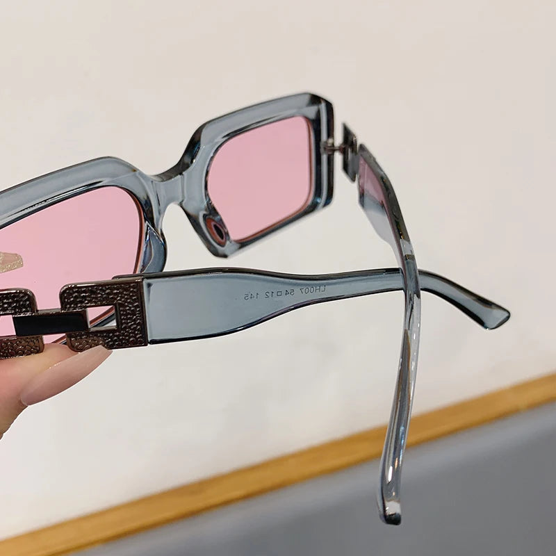 Ladies Vintage Square Sunglasses - various colours