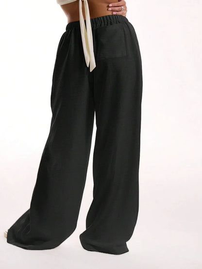 Women's Wide Leg Trousers - various colours