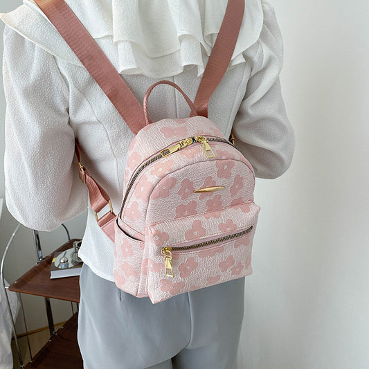 Cute Print Back Pack Handbag