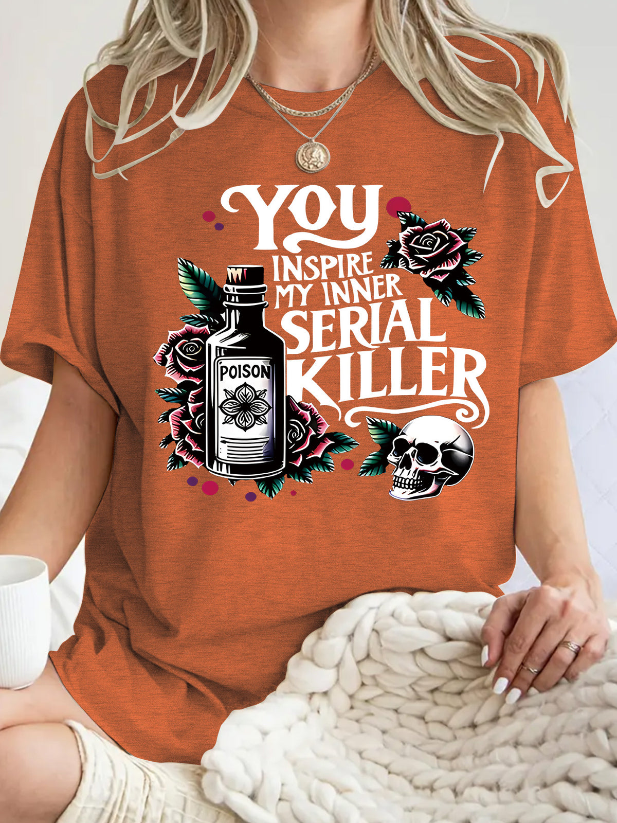 Slogan Halloween T Shirt - Inspire My Inner