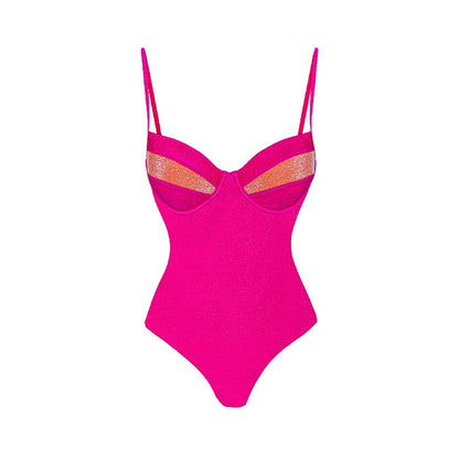 Swimsuit or Bikini Two Piece Set and Matching Cover All Skirt