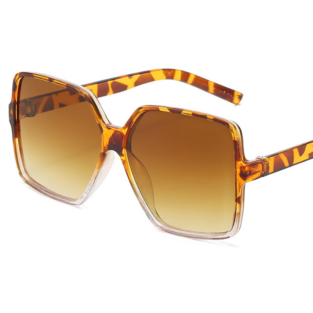 Ladies Square Oversized Sunglasses - various colours
