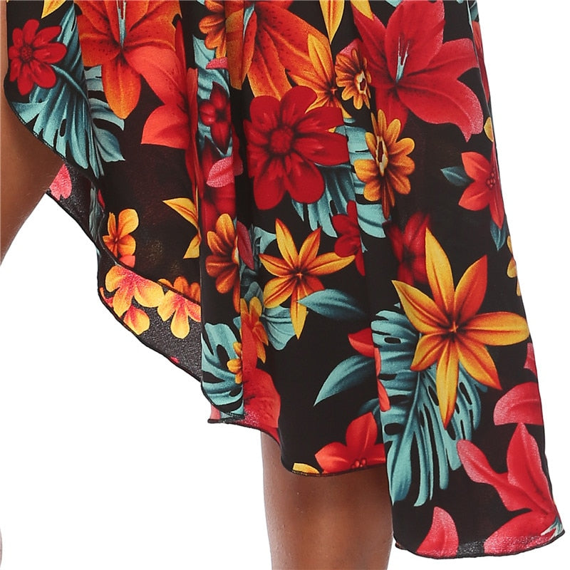 Cover Up Asymetrical Dress