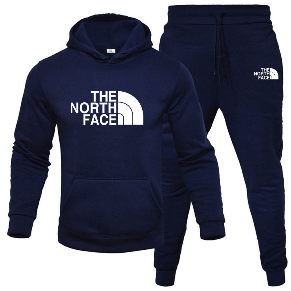 Men's Hoodie & Tracksuit Bottom Set - The North Face