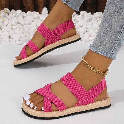 Women's Crisscross Open Toe Sandal