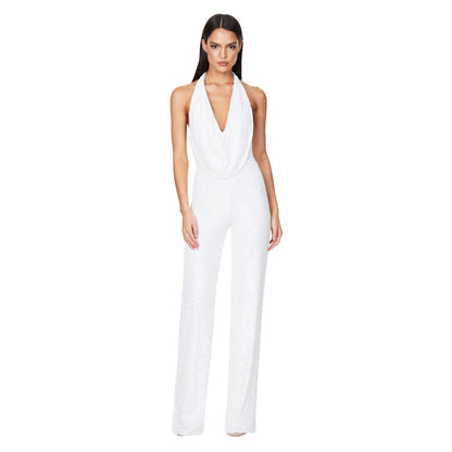 Women's Sequin Jumpsuit - Various Colours