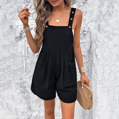 Women's Casual Romper Short Jumpsuit - various colours