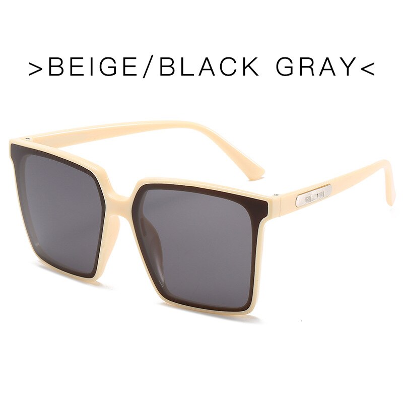 Ladies Oversized Square Sunglasses - various colours