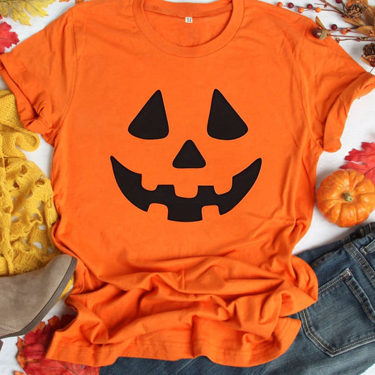 Halloween Pumpkin T shirt