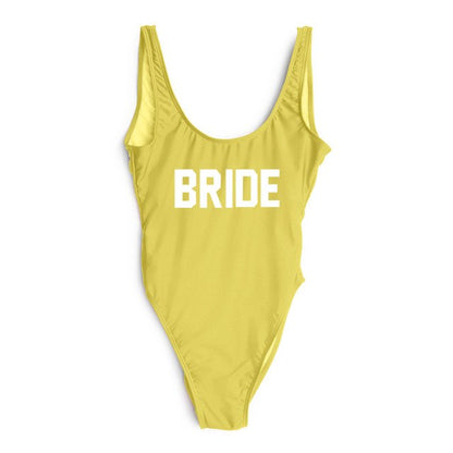 Swimsuit One Piece BRIDE - various colours