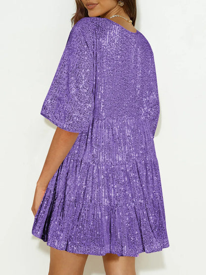 Women's Sequin Mini Dress
