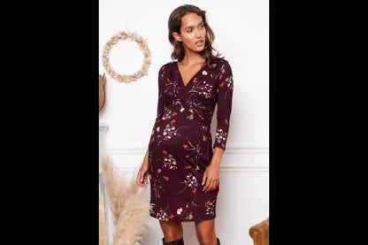 Ladies Maternity Breastfeeding Dress - Mum To Be - Pregnancy