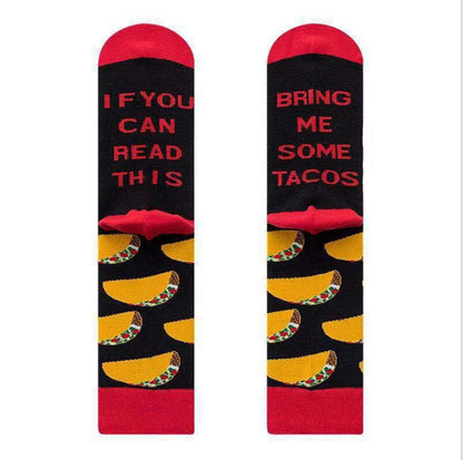 Socks - IF YOU CAN READ THIS Slogan