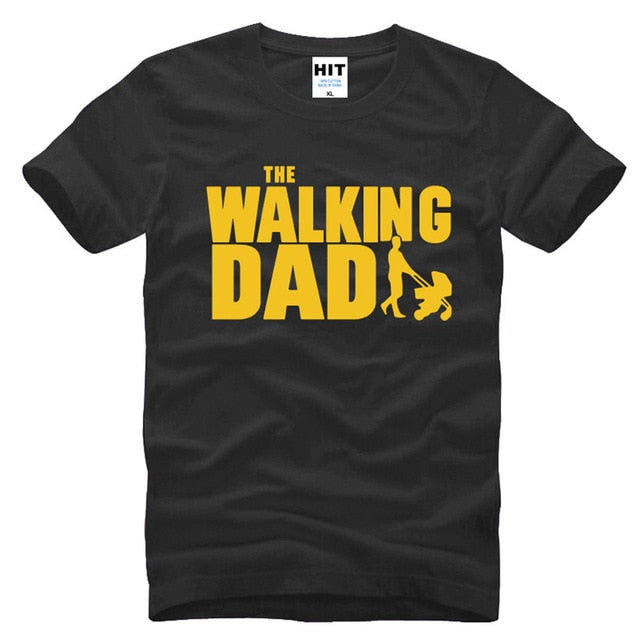 Men's T Shirt - The Walking Dad - Fathers Day