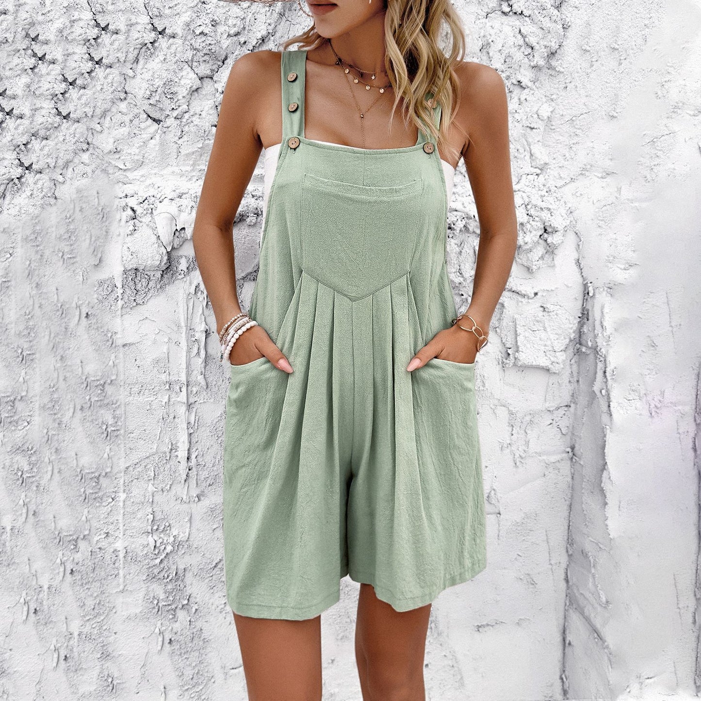 Women's Casual Romper Short Jumpsuit - various colours