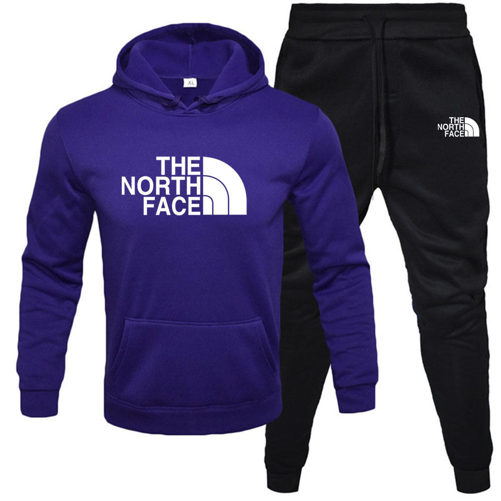 Men's Hoodie & Tracksuit Bottom Set - The North Face