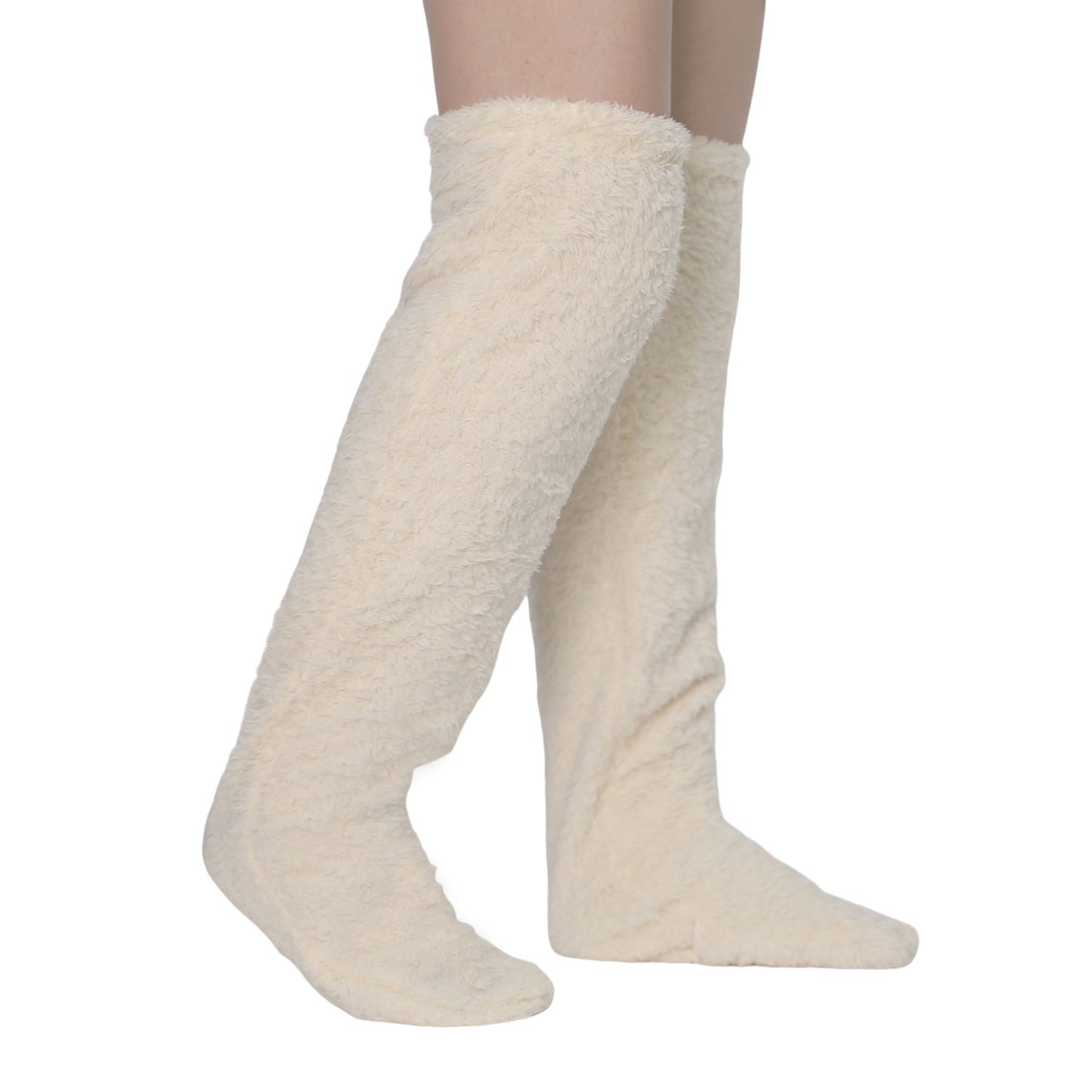 Socks Leg Warmers - Over The Knee - Thick Fleece
