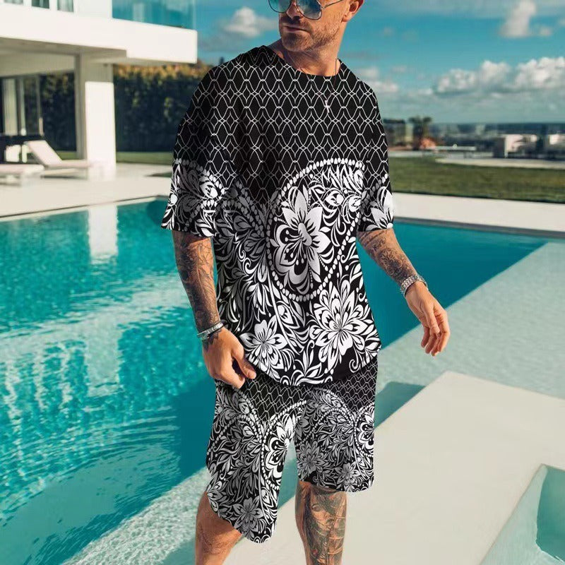 Men's T-Shirt & Short Set