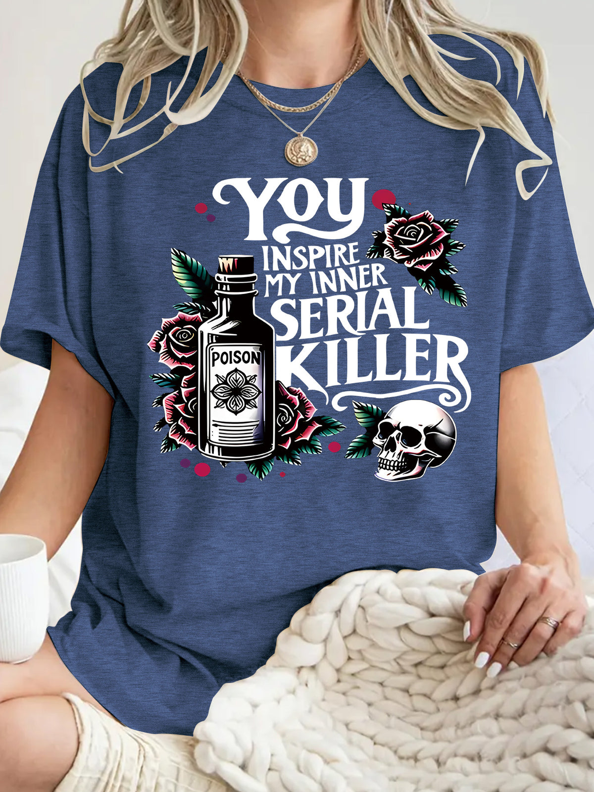 Slogan Halloween T Shirt - Inspire My Inner