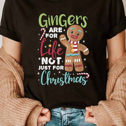Women's Christmas T-Shirt - Gingerbread
