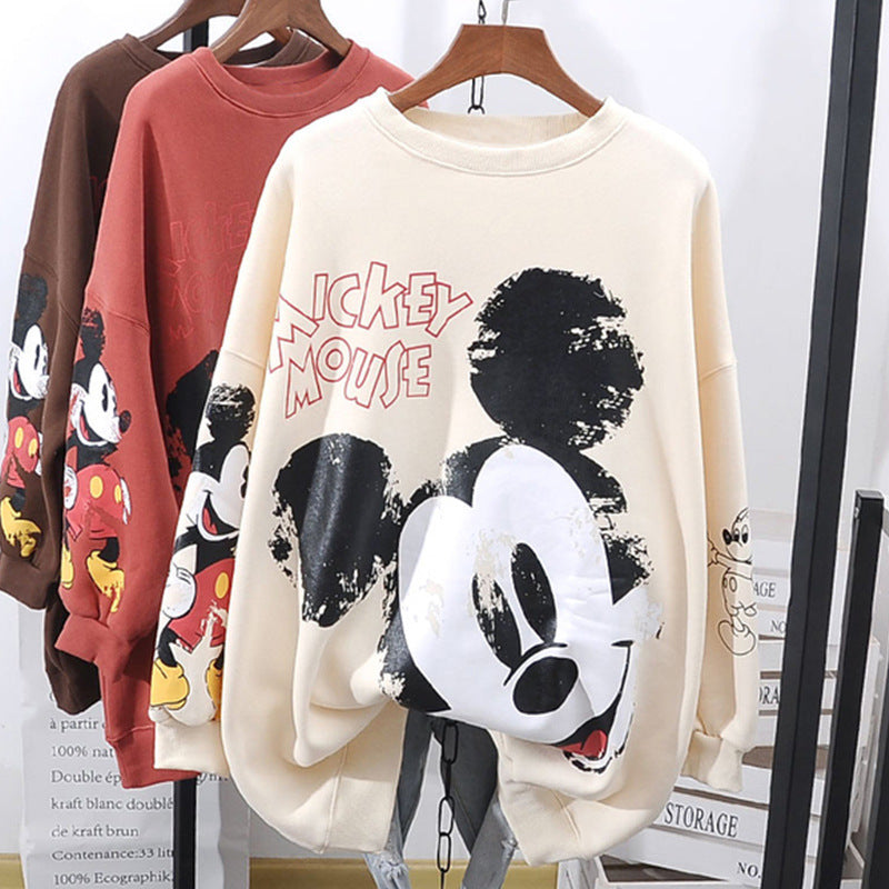Women's Sweatshirt - Micky Print
