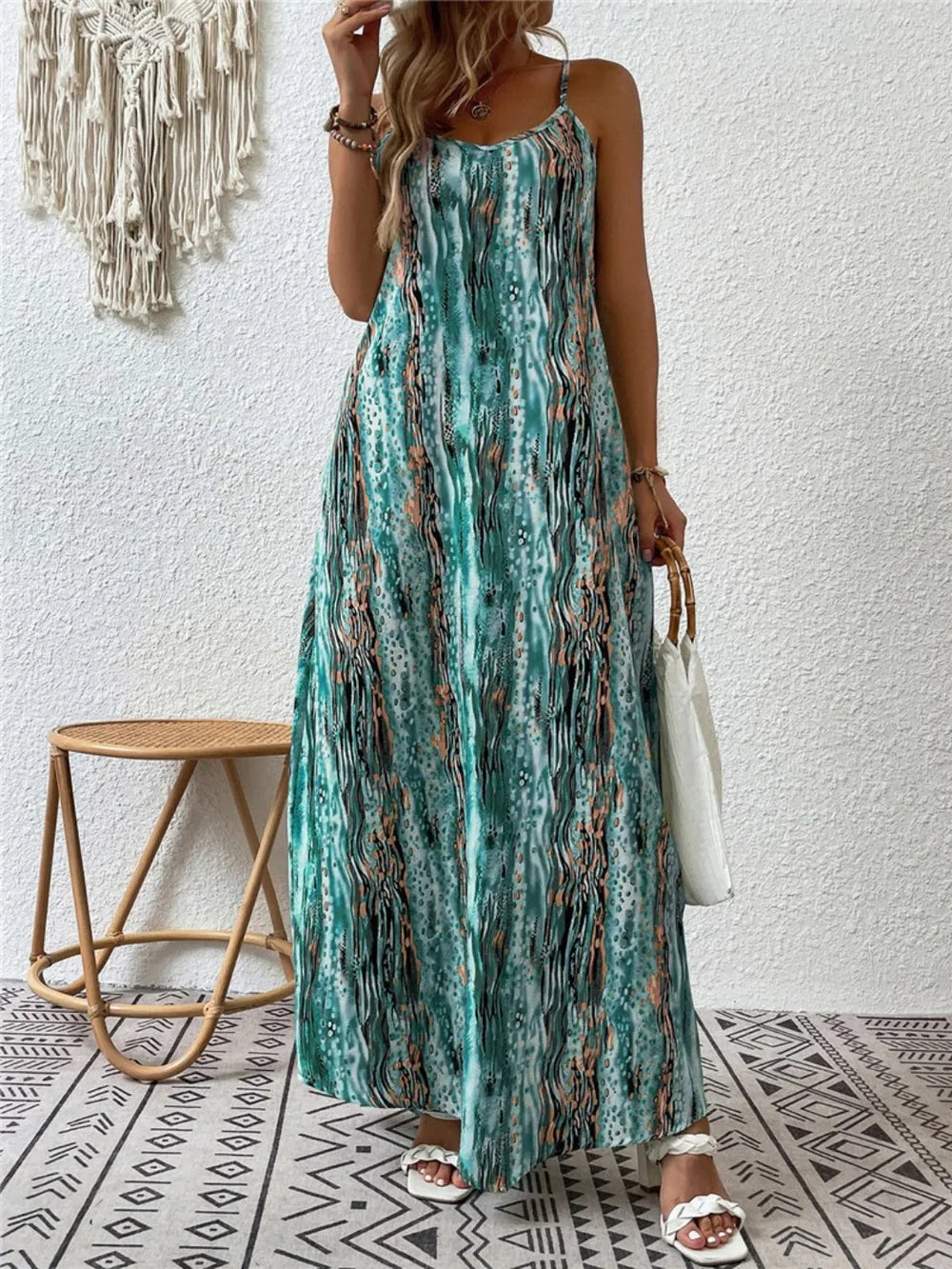 Women's Maxi Cami Dress - Up To 5XL