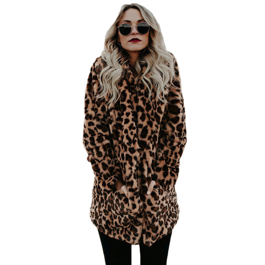 Leopard Print Coat