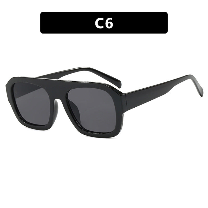 Ladies Large Frame Square Sunglasses - various colours