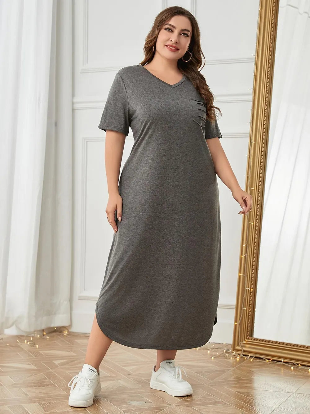 Women's Plus Size Lounge Dress