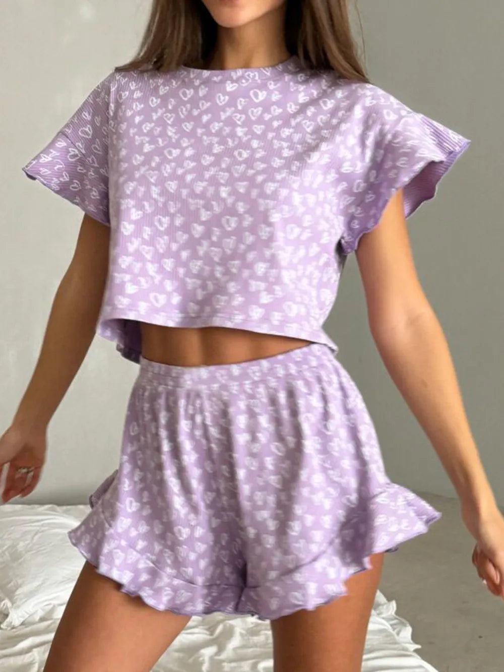 Women's Polka Dot Pyjama Set - various styles/colours