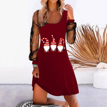 Christmas Party Dress - Various Colours - Gonk