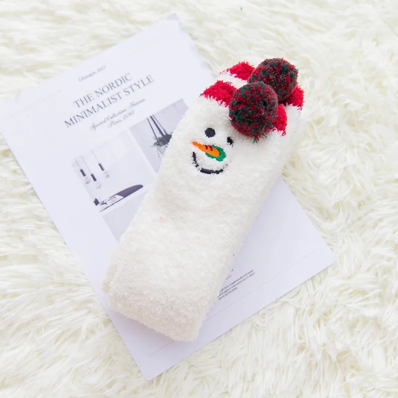Socks - Over The Knee - Winter Fluffy Fleece