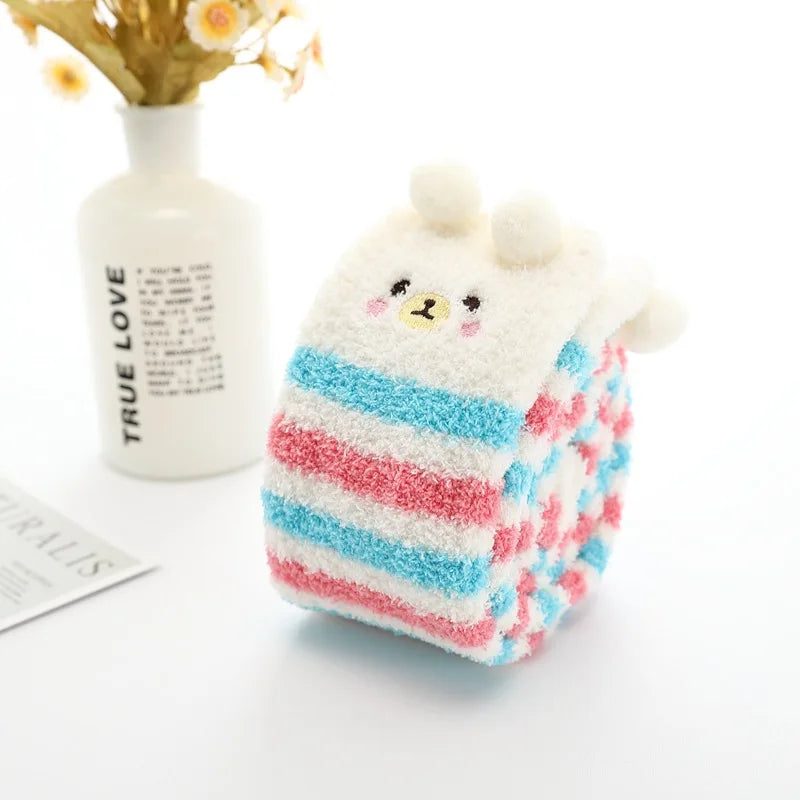 Socks - Over The Knee - Winter Fluffy Fleece
