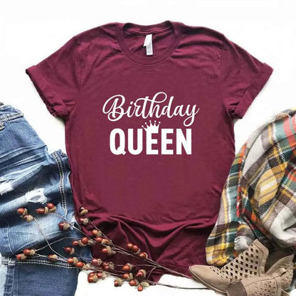 Ladies Slogan T-Shirt - Birthday - various colours - size S - 3XL