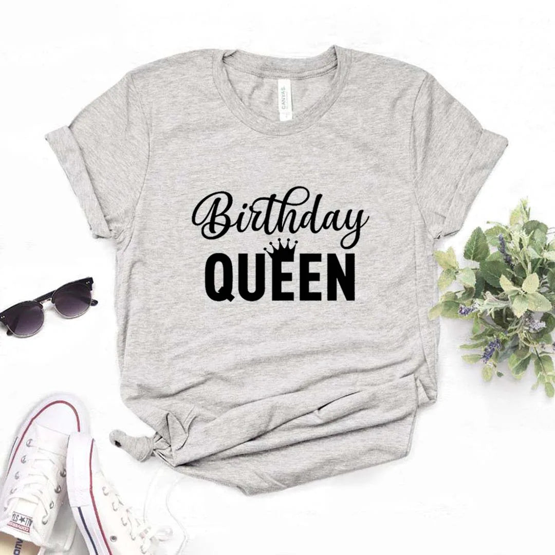 Ladies Slogan T-Shirt - Birthday - various colours - size S - 3XL