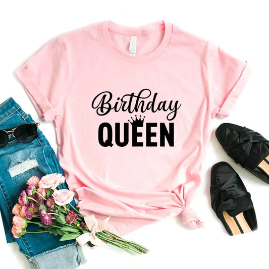 Ladies Slogan T-Shirt - Birthday - various colours - size S - 3XL