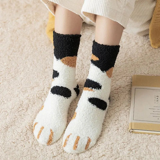 Socks - Winter Thick Fleece - Various Styles and Designs