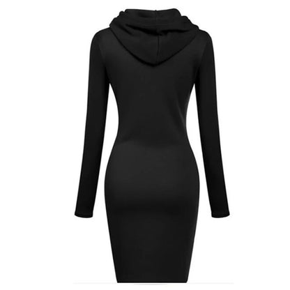 Ladies Sweatshirt Jumper Dress - various colours - S - 2XL