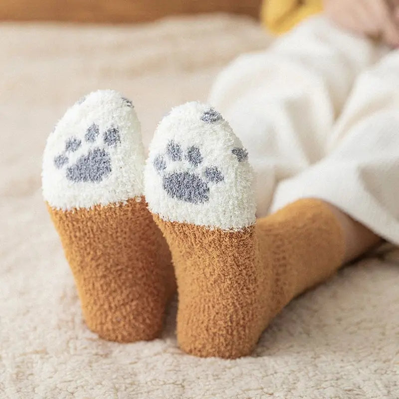 Socks - Winter Thick Fleece - Various Styles and Designs