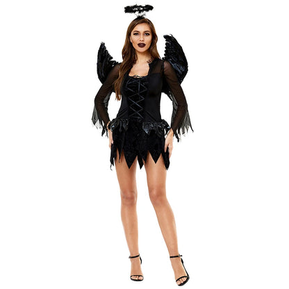 Halloween Feather Angel Fancy Dress