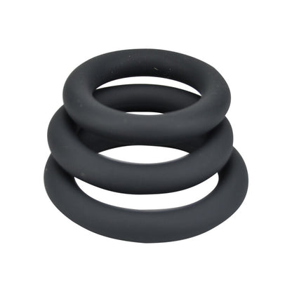 Loving Joy Thick Silicone Cock Rings 3 Pack