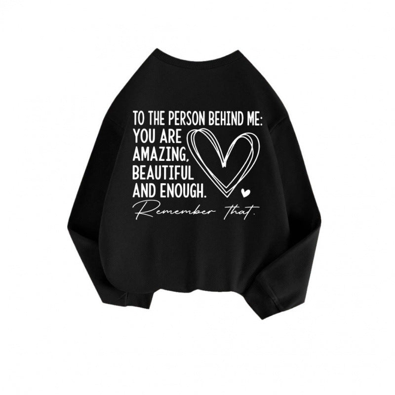 Women's Sweatshirt - You Are Amazing Beautiful And Enough