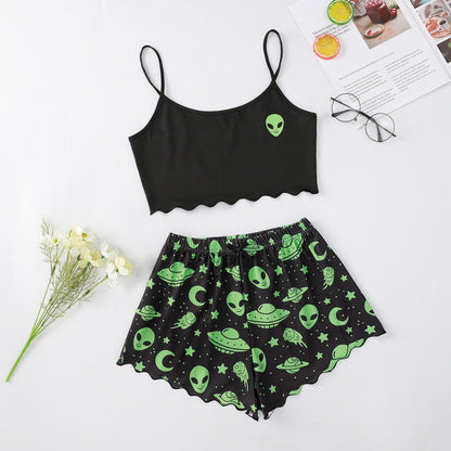 Women's Vest & Short Pyjama Sets - Various Styles/Colours