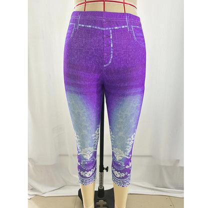 Women's Denim Legging / Jegging - Up To 5XL