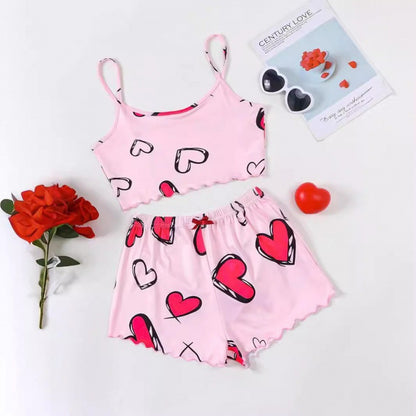 Women's Vest & Short Pyjama Sets - Various Styles/Colours